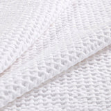 Stonewashed Cotton Waffle Weave Duvet Cover
