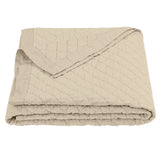 Linen Cotton Diamond Quilt