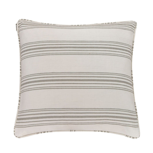 Prescott Piped Euro Sham, Taupe