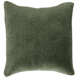 Stonewashed Cotton Quilted Velvet Euro Sham