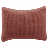 Stonewashed Cotton Quilted Velvet Pillow Sham