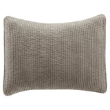 Stonewashed Cotton Quilted Velvet Pillow Sham
