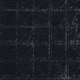 Stella Faux Silk Velvet Double Box Stitch Quilt Set