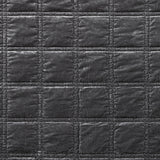 Stella Faux Silk Velvet Double Box Stitch Quilt Set