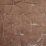 Stella Faux Silk Velvet Pintuck Quilt