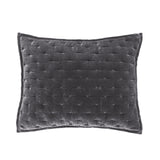 Stella Faux Silk Velvet Pintuck Pillow Sham