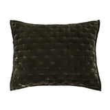 Stella Faux Silk Velvet Pintuck Pillow Sham