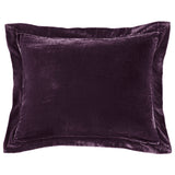 Stella Faux Silk Velvet Flanged Dutch Euro Pillow