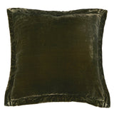 Stella Faux Silk Velvet Flanged Euro Sham
