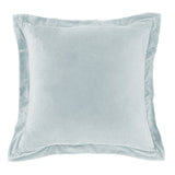Stella Faux Silk Velvet Flanged Euro Sham