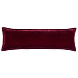 Stella Faux Silk Velvet Long Lumbar Pillow