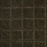 Stella Faux Silk Velvet Double Box Stitch Throw