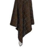 Stella Faux Silk Velvet Double Box Stitch Throw