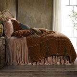 Stella Faux Silk Velvet Bedspread Set