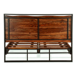 Brisbane King Bed in Natural Sheesham
