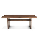 Cosmopolitan 82" Dining Table in Honey Brown