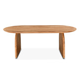 Catania 79" Dining Table in Natural Acacia