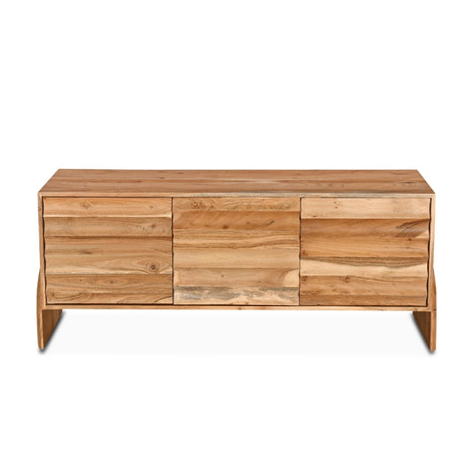 Catania 59" Media Cabinet in Natural Acacia