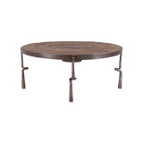Eiffel 41" Coffee Table with Hammered Legs