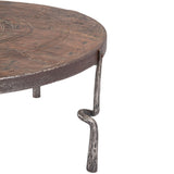 Eiffel 41" Coffee Table with Hammered Legs