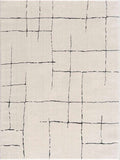 Koume Beige Maze Area Rug