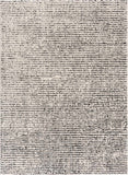 Keita Cream & Black Grid Plush Rug