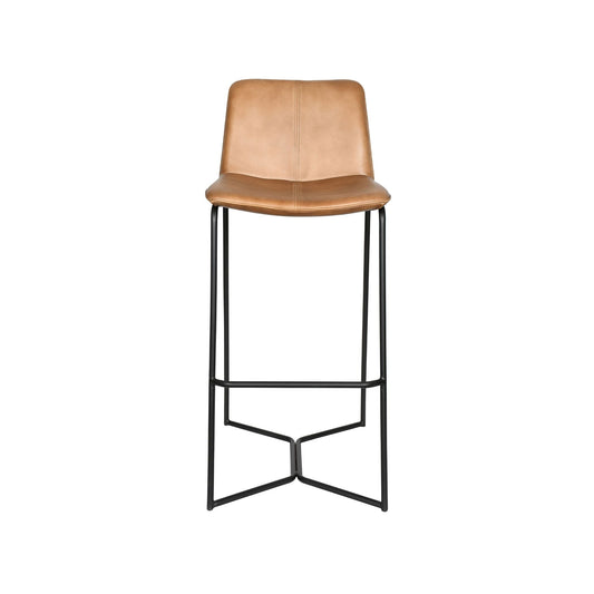 Essex Morgan 18" Bar Chair in Hand Washed Taupe
