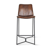 Essex Morgan 18" Counter Chair in Hand Washed Chestnut