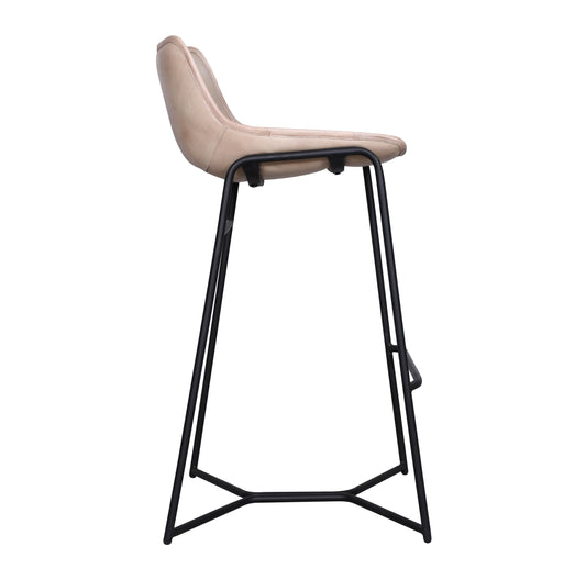Essex Stanley 19" Bar Chair in Antique Ivory