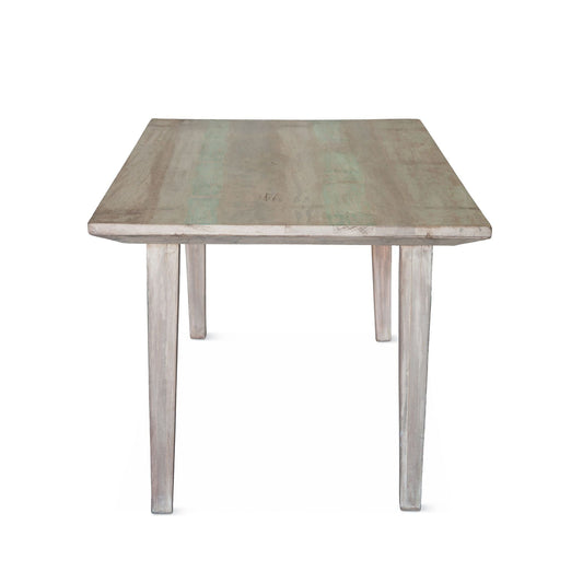 Ibizia 66" Dining Table in Vintage Teal Reclaimed Wood