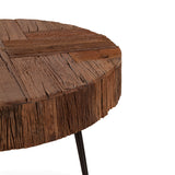 Jaipur 38" Round Coffee Table in Reclaimed Wood