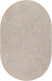Cream Braided Faux Jute Outdoor Rug
