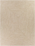 Cream Braided Faux Jute Outdoor Rug