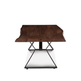 London Loft 54" Coffee Table in Walnut