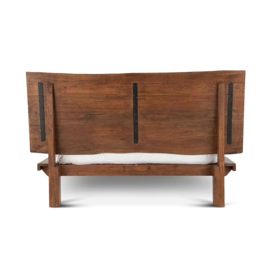 London Loft King Bed in Walnut