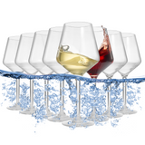 Floating Wine Glasses for Pool (18 Oz | Set of 8)