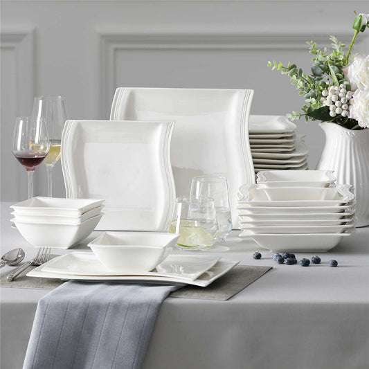 Flora 26 Piece Dinnerware Set