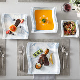 Flora Marble Pink 26 Piece Dinnerware Set