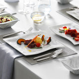 Flora Marble Pink 26 Piece Dinnerware Set