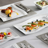 Flora Marble Pink 26 Piece Dinnerware Set