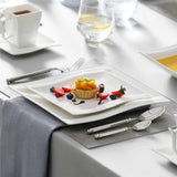 Flora Marble Grey 30 Piece Dinnerware Set