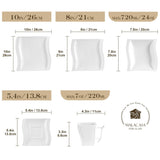 Flora Marble Pink 30 Piece Dinnerware Set