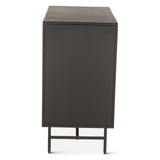 Moab 39" Bar Cabinet in Oxidized Black