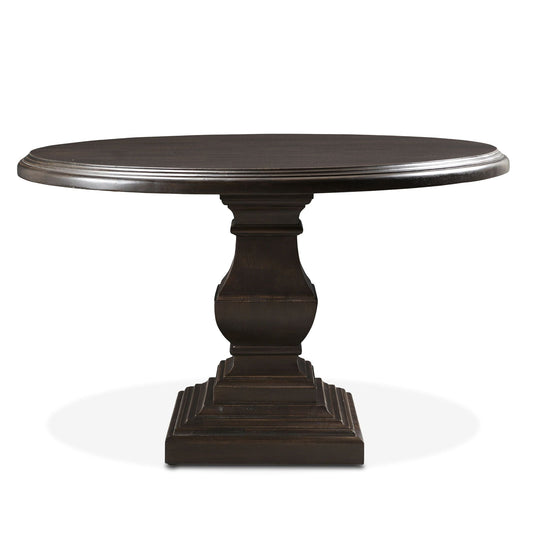 Nimes 48" Round Dining Table in Vintage Brown