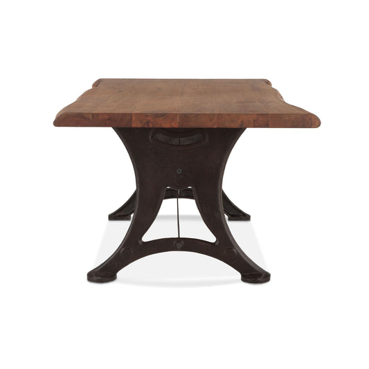 Organic Forge 80" Dining Table in Raw Walnut