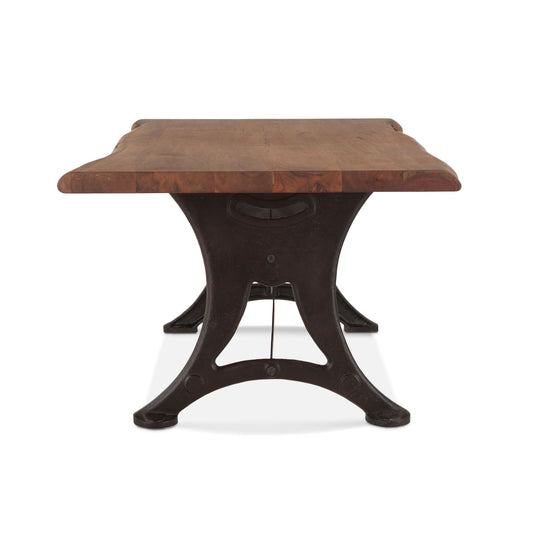 Organic Forge 106" Dining Table in Raw Walnut