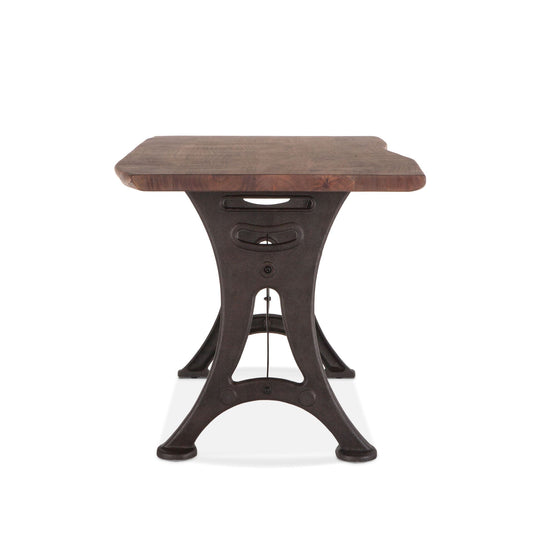 Organic Forge 72" Gathering Table in Raw Walnut
