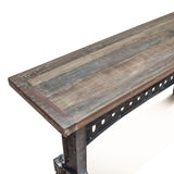Old Mill 66" Console in Reclaimed Wood