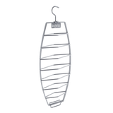 INGRILL Stainless Steel Fish Rack for Barrel & Drum Smokers – 304 Stainless Steel Hanging Fish Basket with Locking Hinge for Vertical Smoking & Grilling