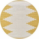 Djugun Yellow Outdoor Rug - Clearance